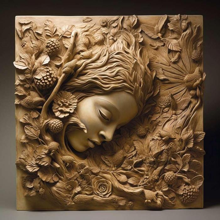 نموذج ثلاثي الأبعاد لآلة CNC 3D Art 